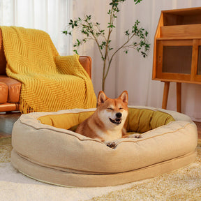 Oval Dog Bed All-Season Comfort for Pets