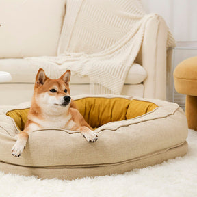 Oval Dog Bed All-Season Comfort for Pets