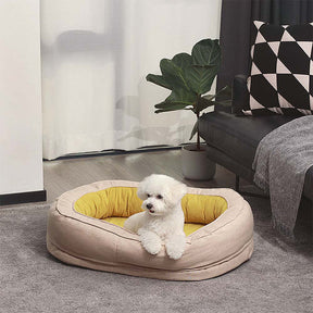 Oval Dog Bed All-Season Comfort for Pets