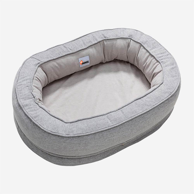 Oval Dog Bed All-Season Comfort for Pets