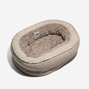 Oval Dog Bed All-Season Comfort for Pets