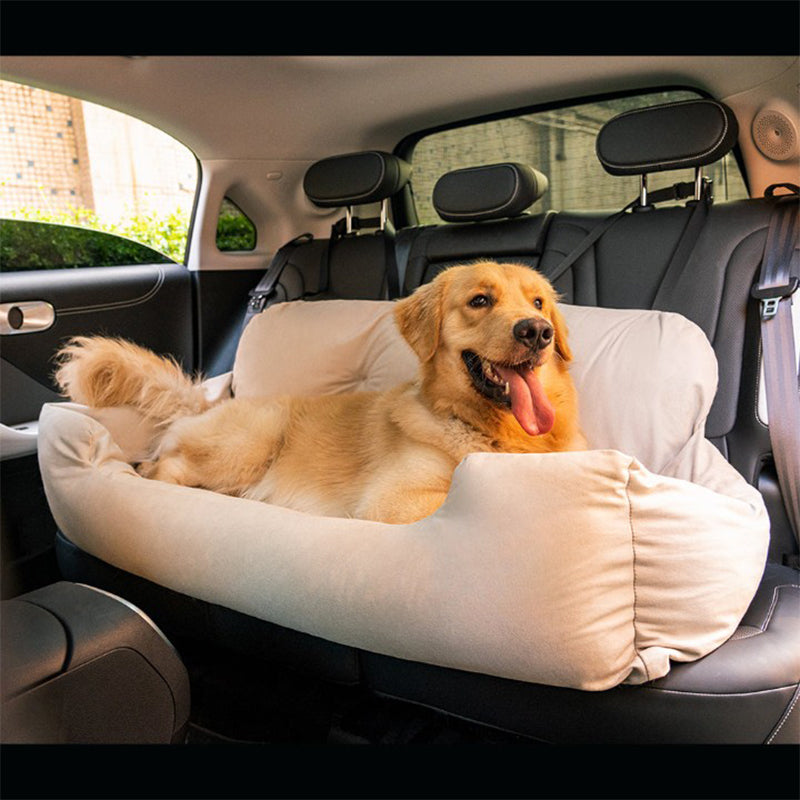 Comfort Car Bed Superior Safety for Medium-Large Dogs