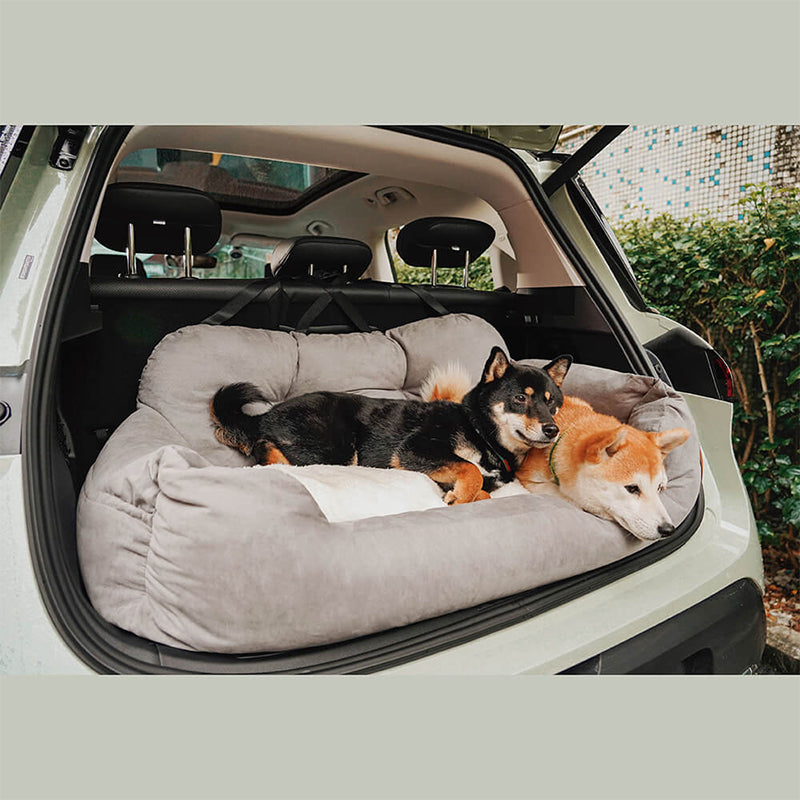 Comfort Car Bed Superior Safety for Medium-Large Dogs