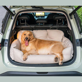 Comfort Car Bed Superior Safety for Medium-Large Dogs