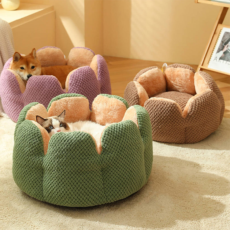 Comfy Pet Bed Cactus-Shaped Retreat for Pets