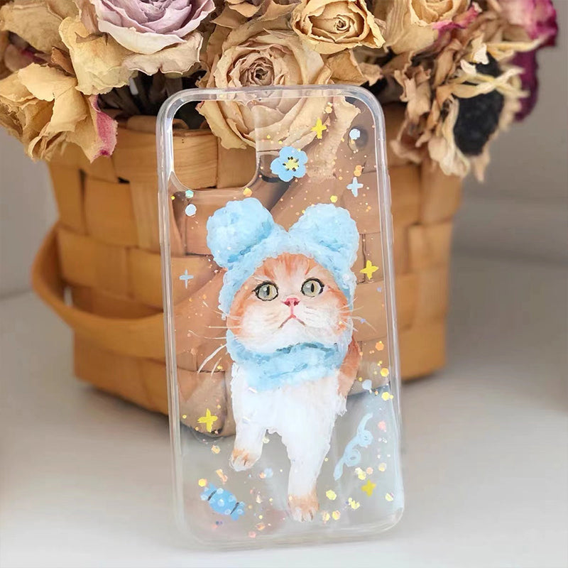 Custom Phone Case Hand-Painted Unique Design