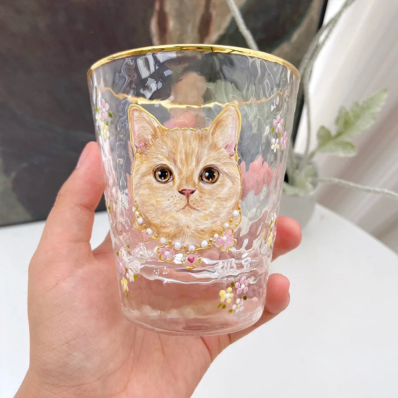 Personalized Cup with Pet Portrait Custom Design