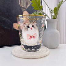 Personalized Cup with Pet Portrait Custom Design