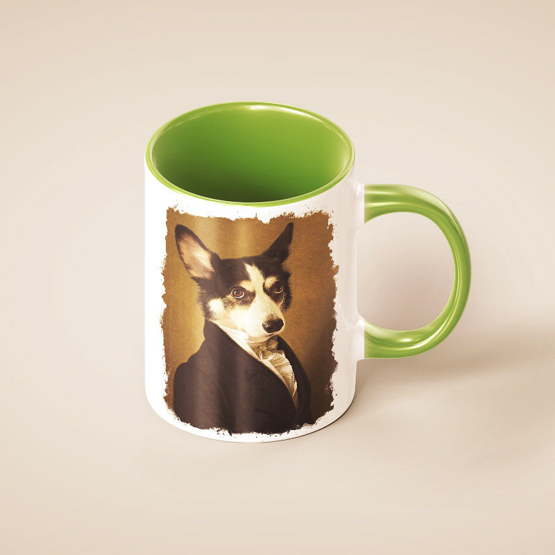 Customizable Mug with Pet Portrait Unique Gift