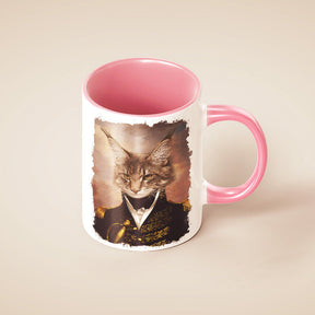 Customizable Mug with Pet Portrait Unique Gift