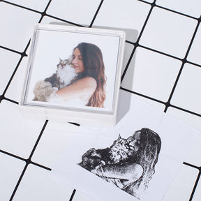 Portrait Stamp Custom Pet & Human Keepsakes