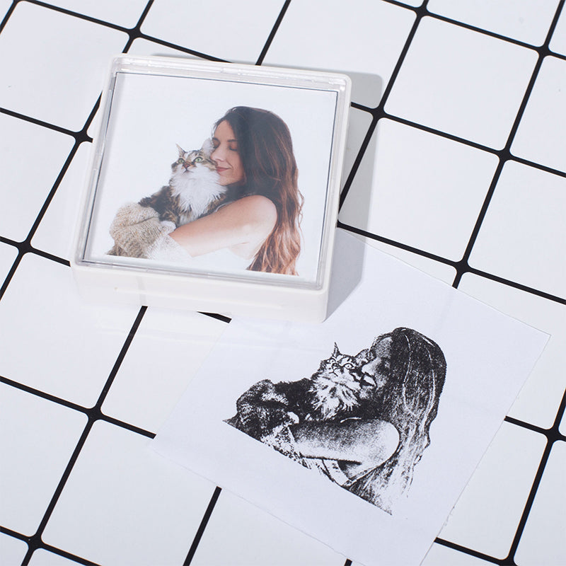 Portrait Stamp Custom Pet & Human Keepsakes