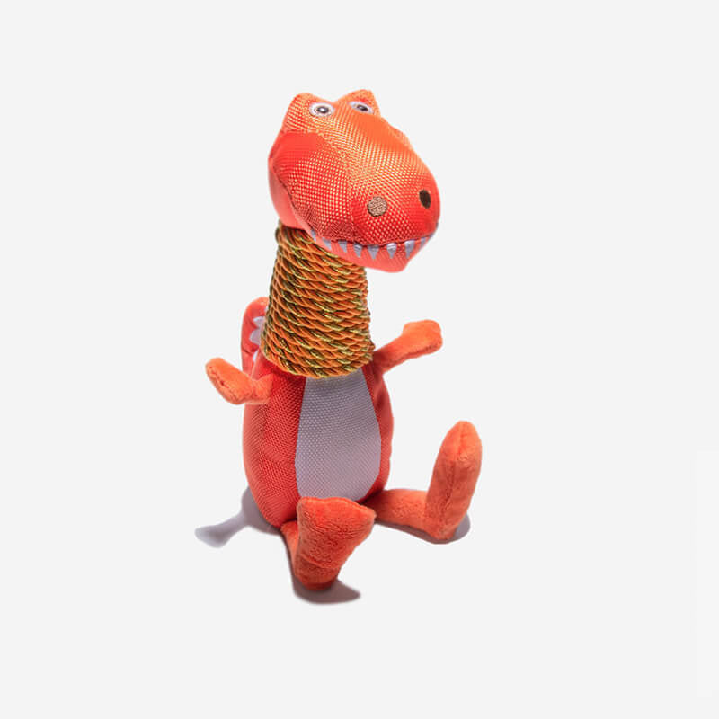 Dinosaur Soft Squeaky Play Toy for Dogs