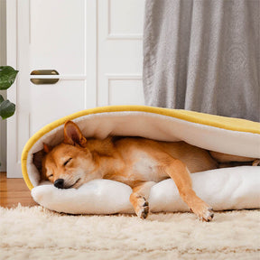 Extremely Soft Fuzzy Puppy Sleeping Bag Dog Bed