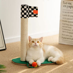 Golf Fun Cat Scratching Post for Playtime