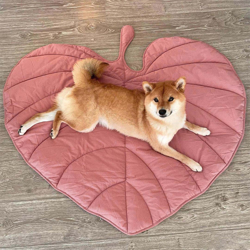 Leaf-Shaped Pet Blanket Comfortable For All Pets Home Decor