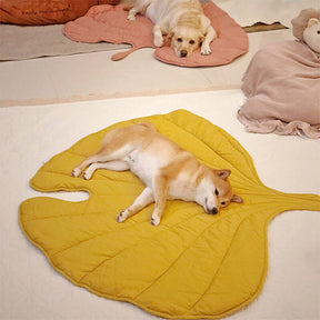 Leaf-Shaped Pet Blanket Comfortable For All Pets Home Decor