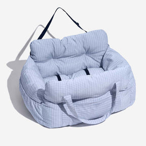 Portable Bolster Dog Car Bed Leisure Outing Comfort