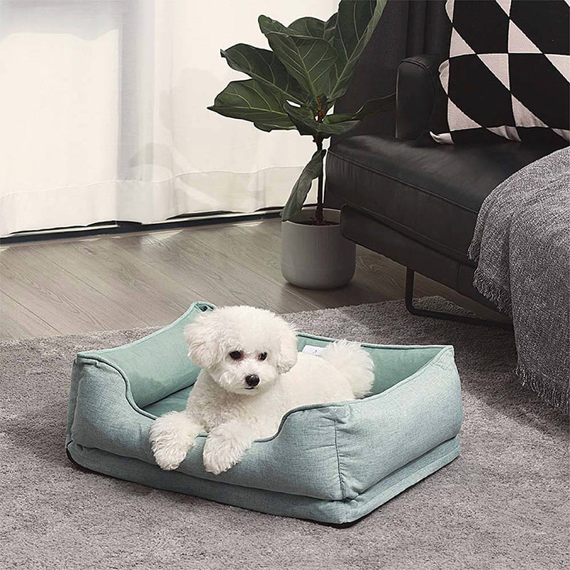 Square Bread Pet Bed Cozy Comfort for Small Breeds