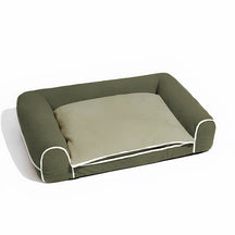 Deluxe Flannel Double-Layer Orthopedic Dog Sofa Bed