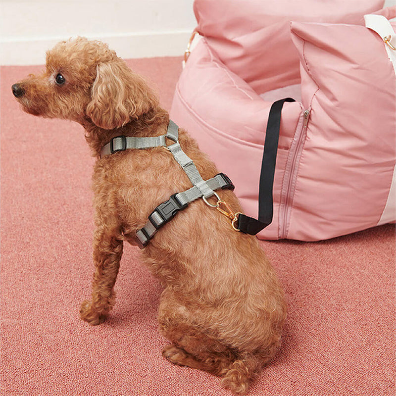 Premium Dog Car Seat Bed Water-Resistant Luxury