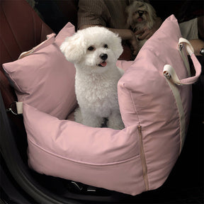 Premium Dog Car Seat Bed Water-Resistant Luxury