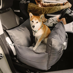 Premium Dog Car Seat Bed Water-Resistant Luxury