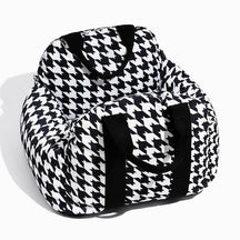 Vintage Heart Dog Car Seat Retro-Styled Comfort Bed