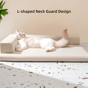 Leather Neck Guard Sofa Bed Dogs & Cats