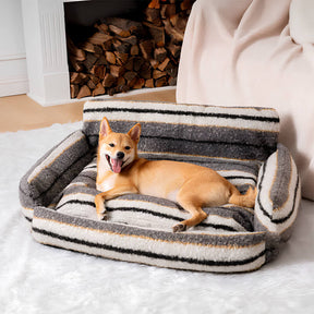 Plush Haven Dog & Cat Sofa Bed Lazy Holiday Comfort