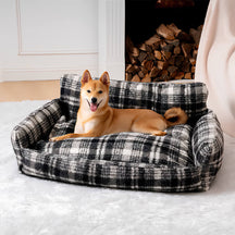 Plush Haven Dog & Cat Sofa Bed Lazy Holiday Comfort