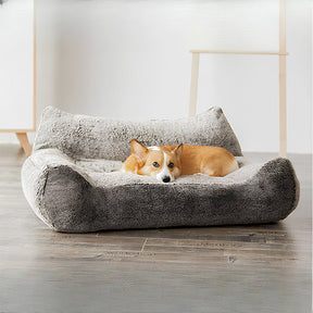 Plush Large Dog Sofa Bed Luxe Rest